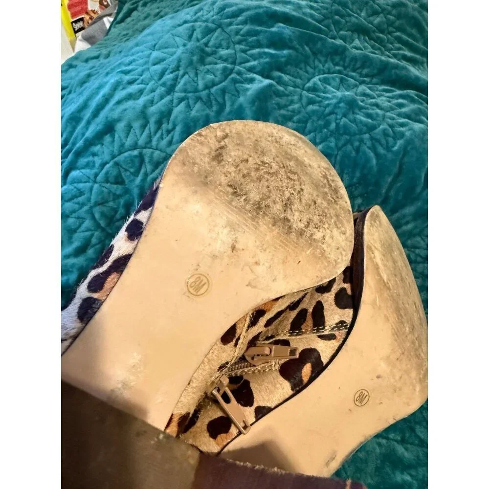 Steve Madden women’s size 8M cheetah Booties